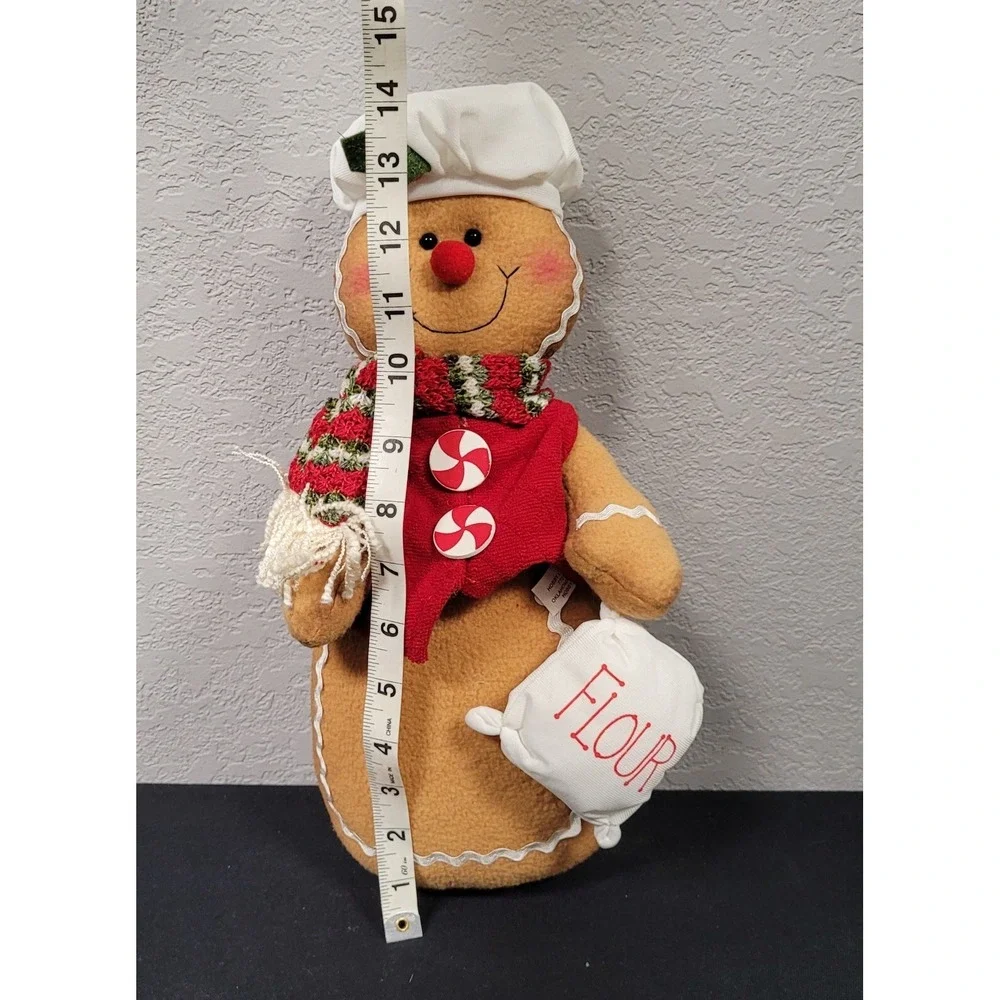 Hobby Lobby Gingerbread Boy Christmas/Holiday Plush Baker